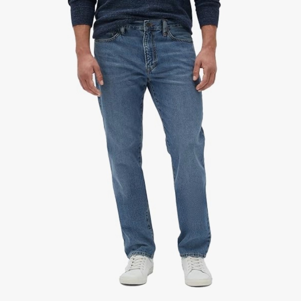 Gap 1969 Straight Men's Blue Jeans size 34W/30L